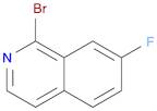 1-Bromo-7-fluoroisoquinoline