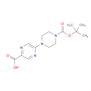 5-(4-(tert-butoxycarbonyl)piperazin-1-yl)pyrazine-2-carboxylic acid