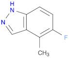 5-FLUORO-4-METHYL-(1H)INDAZOLE