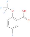 2-Trifluoromethoxy-5-fluorobenzoic acid