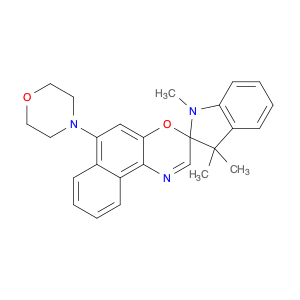 Spiro[2H-indole-2,3'-[3H]naphth[2,1-b][1,4]oxazine], 1,3-dihydro-1,3,3-triMethyl-6'-(4-Morpholinyl…