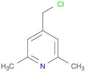 Pyridine, 4-(chloromethyl)-2,6-dimethyl- (9CI)