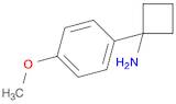 1-(4-Methoxyphenyl)cyclobutanamine