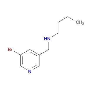 N-((5-Bromopyridin-3-yl)methyl)butan-1-amine