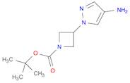 tert-butyl3-(4-amino-1H-pyrazol-1-yl)azetidine-1-carboxylate