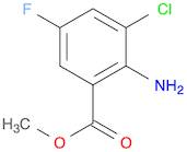 2-Amino-3-chloro-5-fluoro-benzoic acid methyl ester