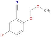 5-Bromo-2-(methoxymethoxy)benzonitrile