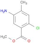 5-Amino-2-chloro-4-methyl-benzoic acid methyl ester