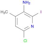 6-Chloro-2-iodo-4-methyl-pyridin-3-ylamine