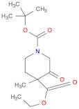 1-tert-Butyl 4-ethyl 4-methyl-3-oxopiperidine-1,4-dicarboxylate