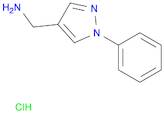 (1-Phenyl-1H-pyrazol-4-yl)methanamine hydrochloride