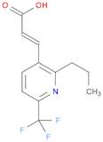 (E)-3-(2-Propyl-6-(trifluoromethyl)pyridin-3-yl)acrylic acid