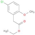 (5-CHLORO-2-METHOXY-PHENYL)-ACETIC ACID ETHYL ESTER