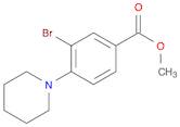 Methyl 3-broMo-4-(piperidin-1-yl)benzoate