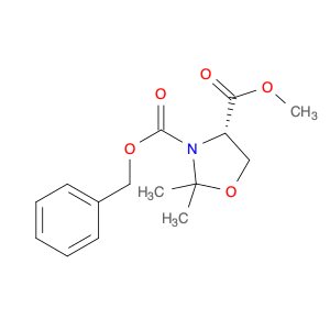 (-)-(S)-3-Benzyl 4-methyl 2,2-dimethyloxazolidine-3,4-dicarboxylate
