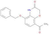 8-acetyl-5-(benzyloxy)-2H-benzo[b][1,4]oxazin-3(4H)-one