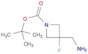 tert-butyl 3-(aminomethyl)-3-fluoroazetidine-1-carboxylate