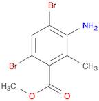 METHYL 3-AMINO-4,6-DIBROMO-O-TOLUATE