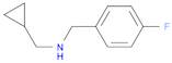 N-(Cyclopropylmethyl)-4-fluoro-benzylamine