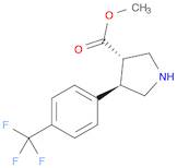 Methyl 4-(4-(trifluoromethyl)phenyl)pyrrolidine-3-carboxylate