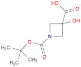 1-{[(1,1-diMethylethyl)oxy]carbonyl}-3-hydroxyazetidine-3-carboxylic acid