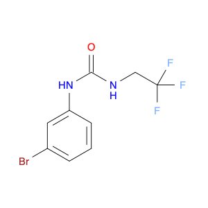 1-(3-Bromophenyl)-3-(2,2,2-trifluoroethyl)urea