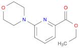 Ethyl 6-morpholinopicolinate