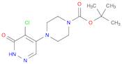 tert-Butyl 4-(5-chloro-6-oxo-1,6-dihydropyridazin-4-yl)piperazine-1-carboxylate