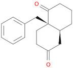 1,6(2H,5H)-Naphthalenedione, hexahydro-8a-(phenylMethyl)-, (4aS,8aR)-