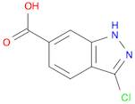 3-Chloro 1H-indazole-6-carboxylic acid