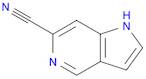 1H-Pyrrolo[3,2-c]pyridine-6-carbonitrile