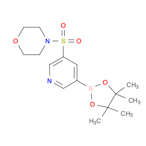 4-(5-(4,4,5,5-tetramethyl-1,3,2-dioxaborolan-2-yl)pyridin-3-ylsulfonyl)morpholine