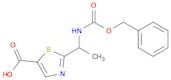 2-(1-{[(benzyloxy)carbonyl]amino}ethyl)-1,3-thiazole-5-carboxylic acid