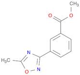 Methyl 3-(5-Methyl-1,2,4-oxadiazol-3-yl)benzoate