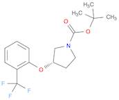 (S)-tert-Butyl 3-(2-(trifluoromethyl)phenoxy)pyrrolidine-1-carboxylate