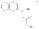 Methyl 3-aMino-3-(benzo[d][1,3]dioxol-5-yl)propanoate hydrochloride