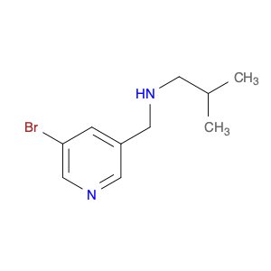 N-((5-Bromopyridin-3-yl)methyl)-2-methylpropan-1-amine