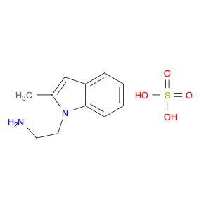 [2-(2-methyl-1H-indol-1-yl)ethyl]amine sulfate