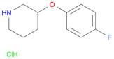 3-(4-Fluorophenoxy)piperidine Hydrochloride