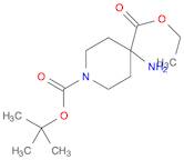 1,4-Piperidinedicarboxylic acid, 4-aMino-, 1-(1,1-diMethylethyl) 4-ethyl ester