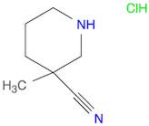 3-Methylpiperidine-3-carbonitrile hydrochloride