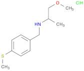 (2-Methoxy-1-methylethyl)[4-(methylthio)benzyl]amine Hydrochloride