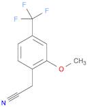 2-METHOXY-4-(TRIFLUOROMETHYL)PHENYLACETONITRILE