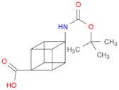 4-[(tert-Butoxycarbonyl)amino]-1-cubanecarboxylic acid