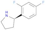 (2R)-2-(2,4-DIFLUOROPHENYL)PYRROLIDINE