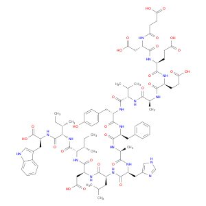 N-(3-Carboxy-1-oxopropyl)-L-α-aspartyl-L-α-glutamyl-L-α-glutamyl-L-alanyl-L-valyl-L-tyrosyl-L-phen…