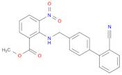 BENZOIC ACID, 2-[[(2'-CYANO[1,1'-BIPHENYL]-4-YL)METHYL]AMINO]-3-NITRO-METHYL ESTER