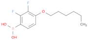 2,3-DIFLUORO-4-(N-HEXYLOXY)PHENYLBORONIC ACID