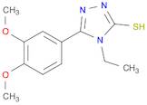 5-(3,4-Dimethoxyphenyl)-4-ethyl-4H-1,2,4-triazole-3-thiol