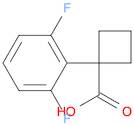 1-(2,6-Difluorophenyl)cyclobutanecarboxylic Acid